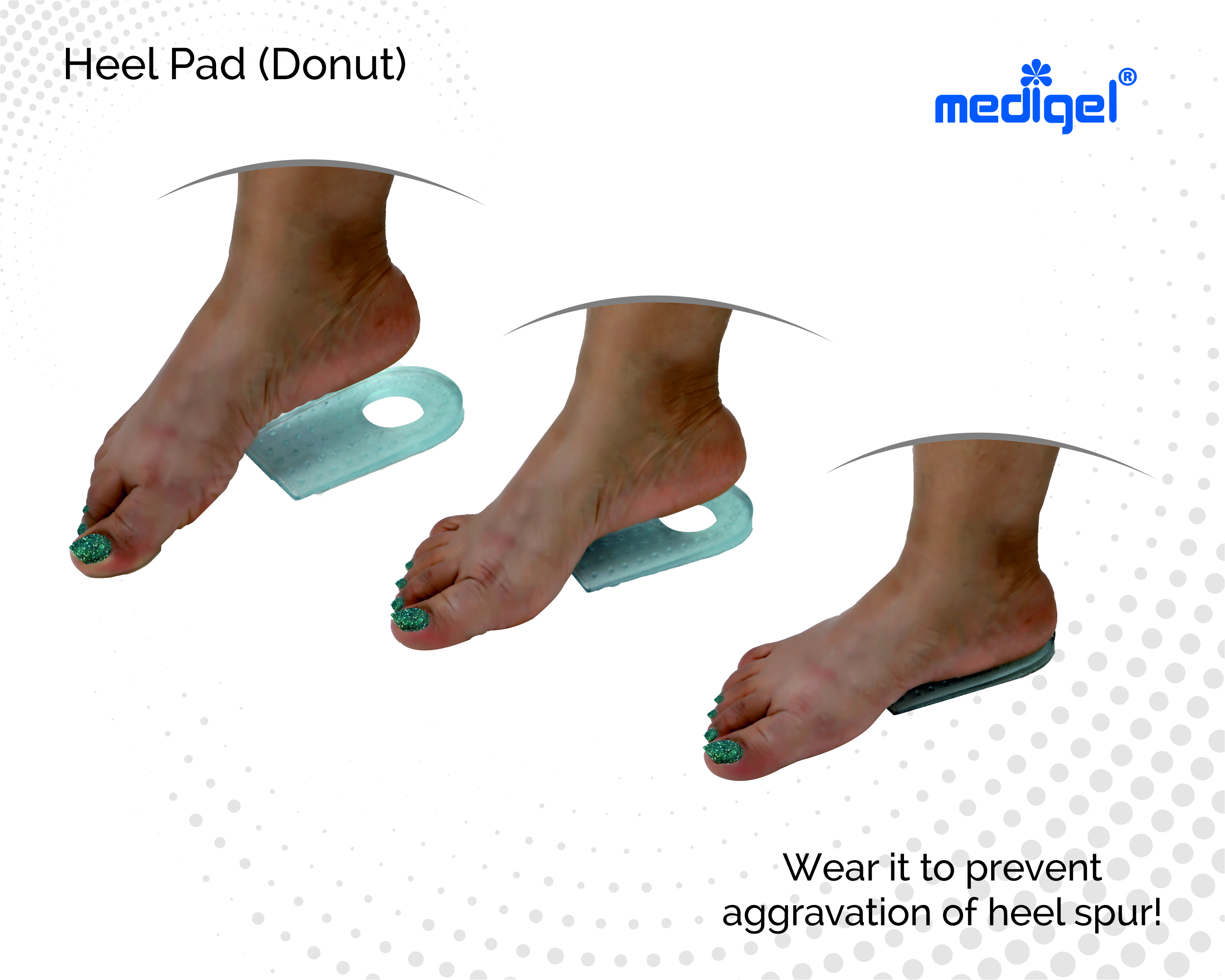 Medigel® Heel Pad Donut Universal