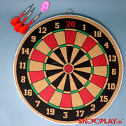 Dart Game-16 Inches (Double Sided Dart Board)