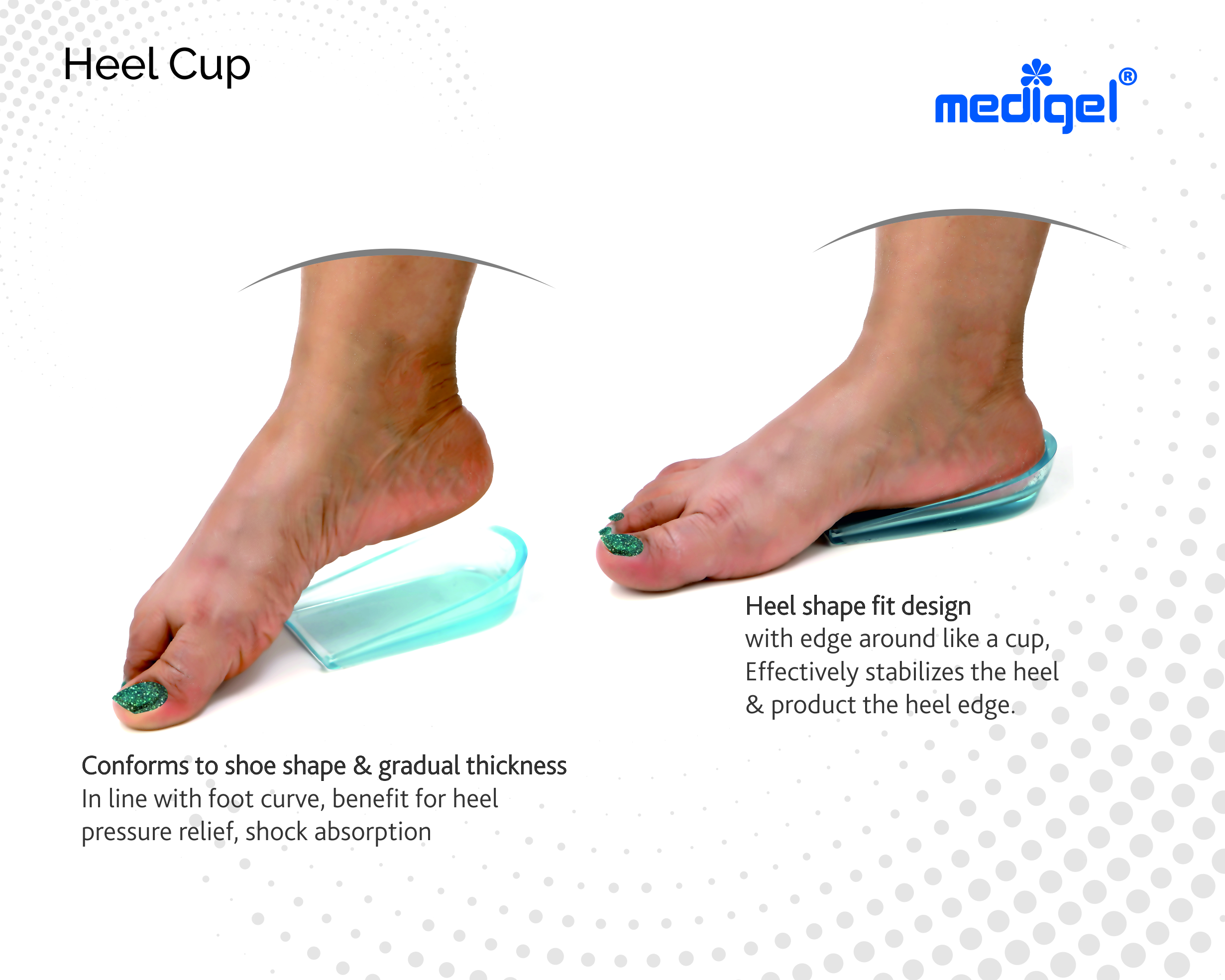Medigel® Heel Cup (Medium & Large)