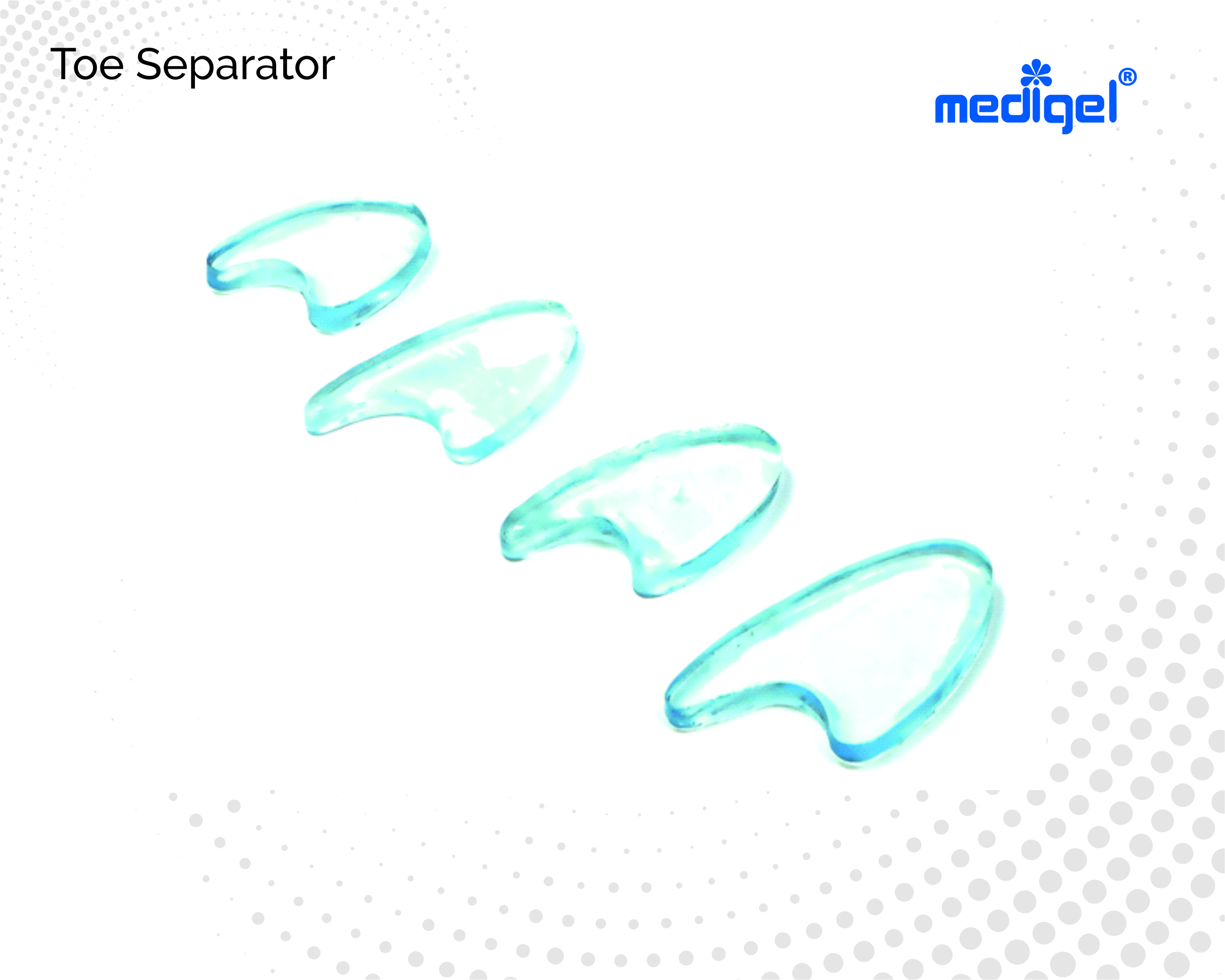 Medigel® Toe Separator (4 pc set)  Standard