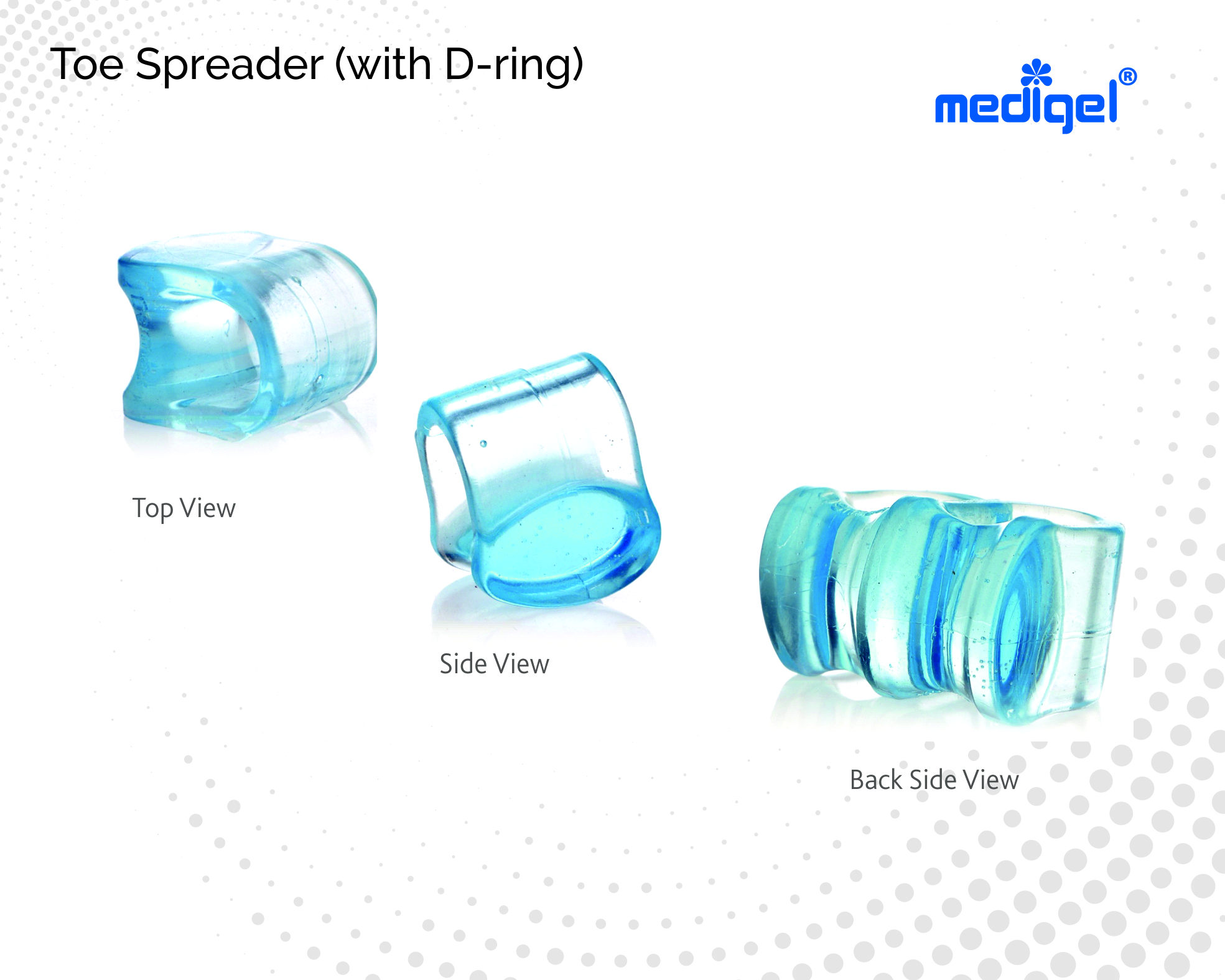 Medigel® Toe Spreader (with D Ring)  Universal