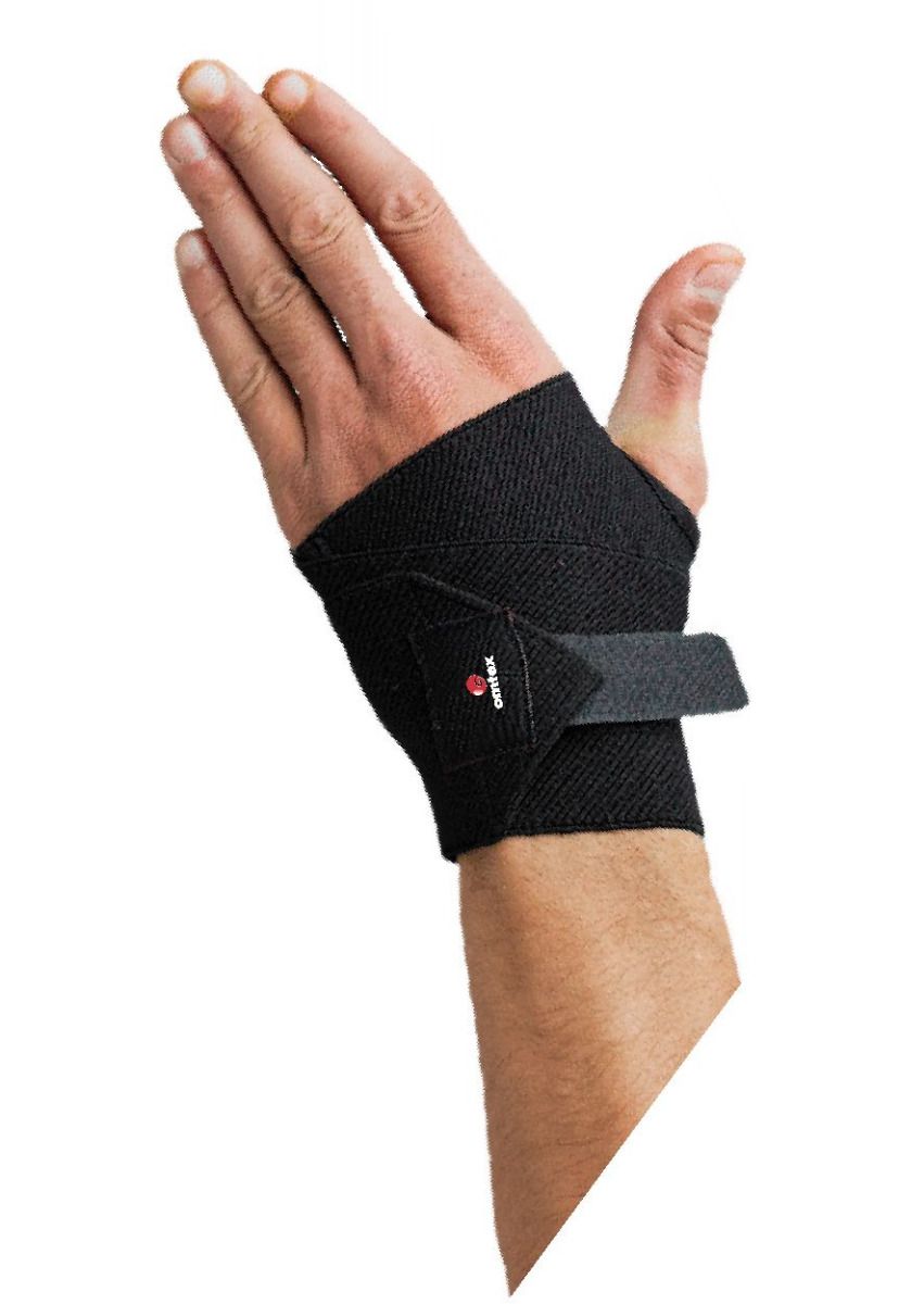 Hand Support - Black - Free Size - Velcro Strap