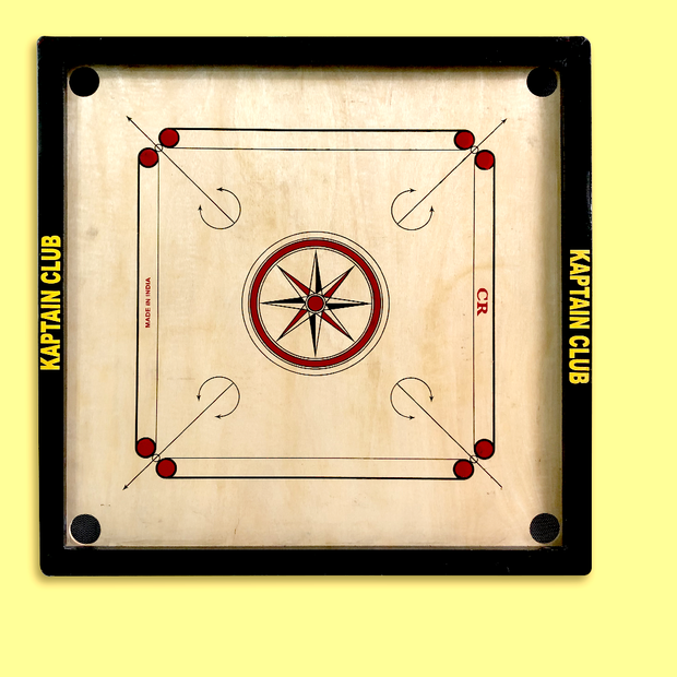 Wooden Carrom Board - Large (32 x 32 Inches)