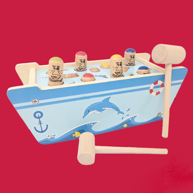 Fight Pirates (Bench and Hammer Wooden Toy)