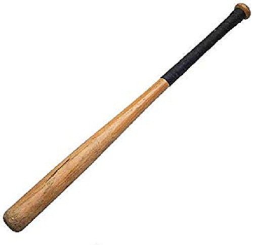 Wooden Baseball Bat - Heavy Duty, Size: 32-33-34