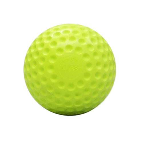 Neon Green Dimpled Pitching Machine Ball for Baseball