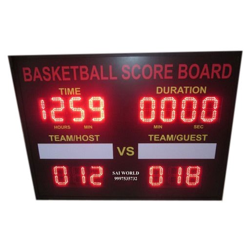 Metal Hanging LED Basketball Score Board, For Outdoor