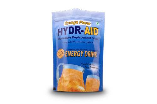 Hydr-aid Orange Flavored Energy Drink