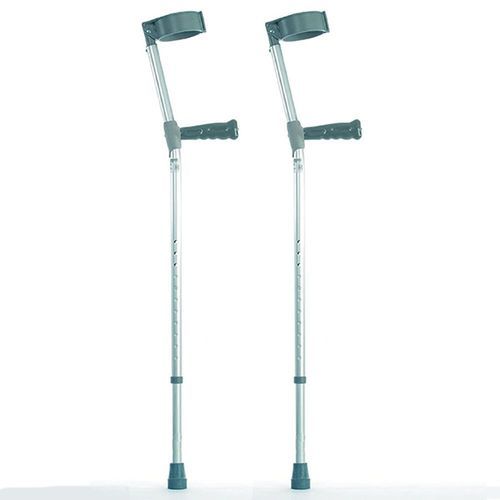 Metal Powder Coated Elbow Crutch Walking Stick, For Handicapped Patients