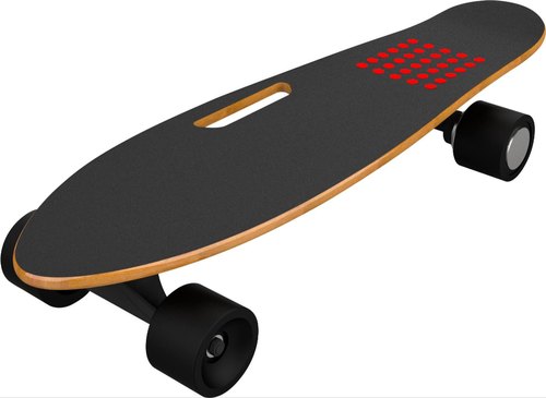 Plastic & Metal KD Fibre Skateboard with Handle