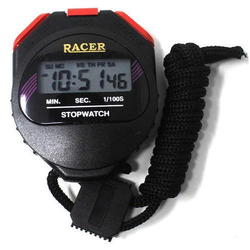 Black Racer Digital Stopwatch, for Laboratory