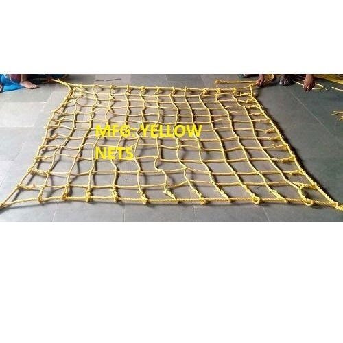 Yellow Nets Cargo Net for Construction and Sports